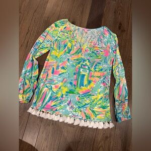LILLY PULITZER
Linzy Top In Multi Sea Salt And Sun